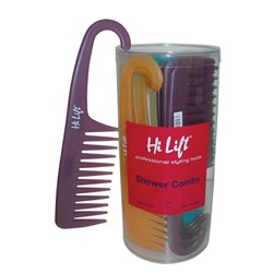Shower Combs - Assorted Colours